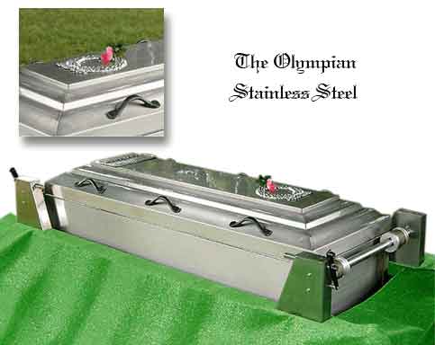 Olympian Stainless Steel at Riley Flanders' Burial Service